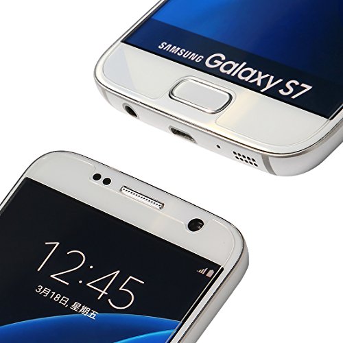 Galaxy S7 Screen Protector   Lifetime Warranty  Lensun Nano Tech Tempered Glass Anti-Shock Screen Protector Film for Samsung Galaxy S7 5 1   S7-BHM 