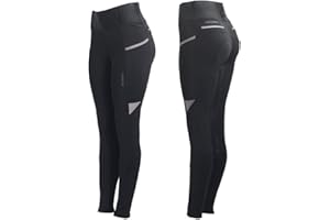 Autumnn Equestrian Riding Tights Horse Riding Ladies Women Silicone Full Seat with Phone Pockets Jodhpurs Horse Riding/Gym/Yoga Leggings Tights Breeches