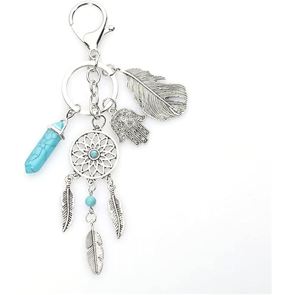 Kkjoy Schlüsselanhänger Lotus & Mond – Edelstahl, Inspirierendes Schmuck-Accessoire Für Frauen