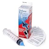 ACULIFE DELUXE EAR WAX REMOVAL SYRINGE WITH SOFT TIP, HIGHER CAPACITY & 10 SALINE RINSE SACHETS