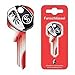 Produktbild Basi und Möller Fanschlüssel plus Rema Schlüsselschild zur Personalisierung (Schlüsselrohling: U-15D, SC Freiburg)