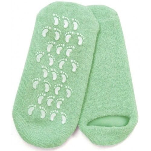Gel Socks Anti-Slip Moisturizing - Green