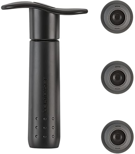Le Creuset Coupe-Capsule Classique FC-100 Noir Mat – Outil Professionnel Pour Ouvrir Facilement Vos Bouteilles De Vin