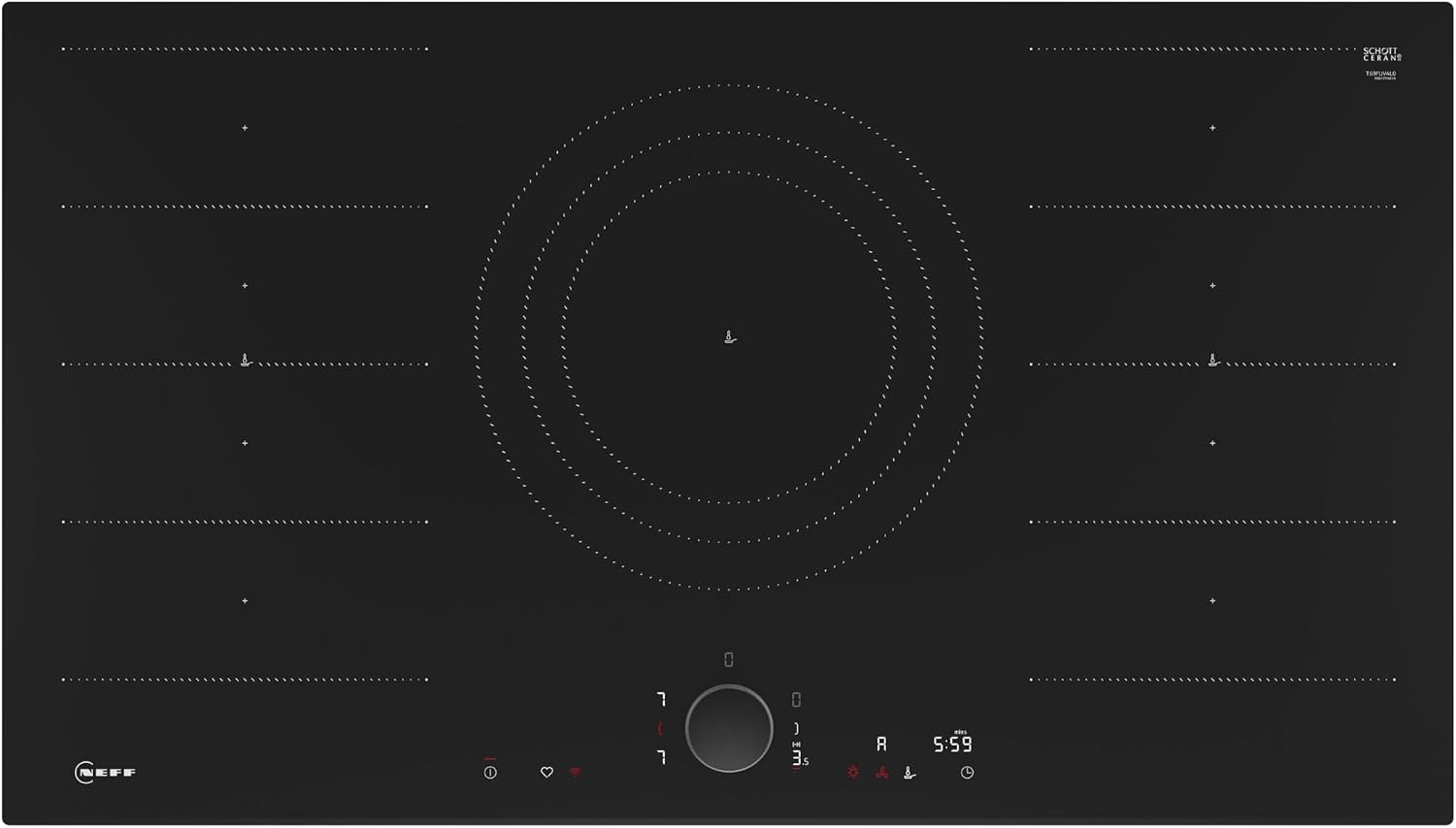 Neff T69FUV4L0 N 90, Built-in Induction hob 90 cm Black