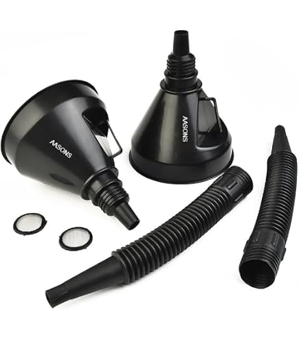 Stonylab Set De 9 Cônes Adaptateur De Filtre En Caoutchouc - Cônes Entonnoir Pour Laboratoire