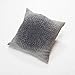 Produktbild David Fussenegger Kissenhülle Como (ungeraut) Strukturpunkt Baumwoll-Mischgewebe Anthrazit 50 x 50 cm