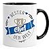 Produktbild Kaffee-Tasse Bester Chef der Welt Geschenk für Chef MoonWorks® schwarz unisize