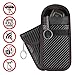 Produktbild Roawon Faraday Bag Key Fob Signalblockierung, Faraday Cage Protector RFID-Blockierung, Nano-Autoschlüssel Fall 2er-Pack, wasserdicht, Kohlefaser-Textur