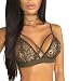Produktbild Hunpta Frauen Sexy Dessous schiere Blütenspitze BH Top nahtlose Bralette drahtlose BH (M, Army Green)