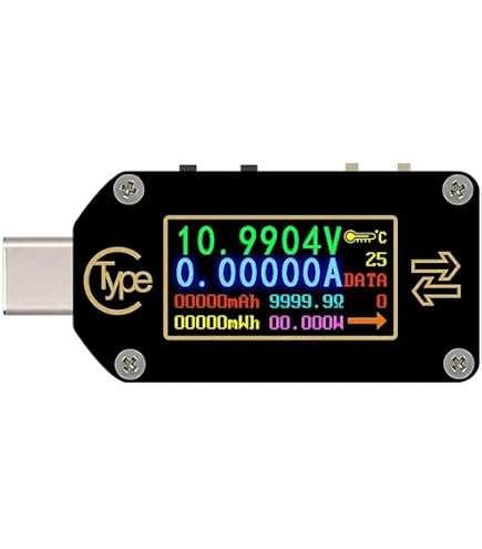 Tc66 Type-C Pd Trigger USB Voltmetro Amperometro Ricambi Accessori Voltaggio Misuratore di Corrente A 2 Vie Multimetro Caricabatterie Pd Batteria Tester USB1