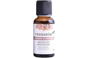 PRANAROM Pranarôm - La Diffusione - Oli Essenziali Bio per Diffusione – Sinergia Meditazione con Incenso e Nardo – Quintessenza Sacra per Atmosfera Serena e Profonda – 30 ml
