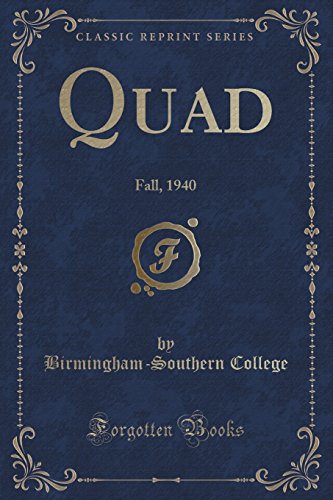 Preisvergleich Produktbild Quad: Fall, 1940 (Classic Reprint)