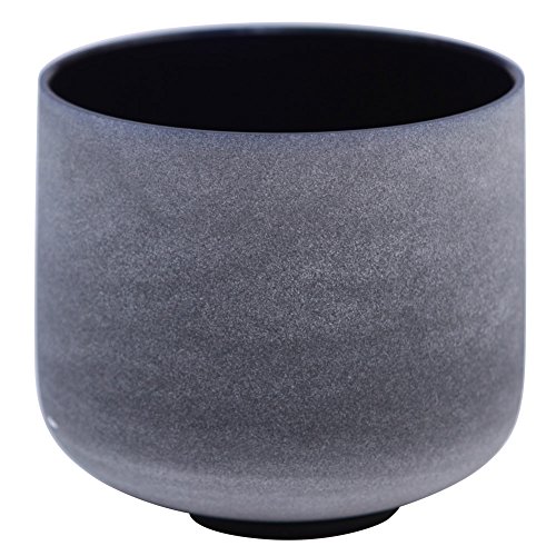 CVNC432HZ 7 Inch A Note Third Eye Chakra Aria Gradient Design Frosted Quartz Crystal Singing Bowl