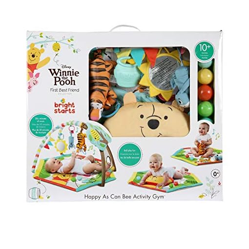 winnie the pooh happy as can bee activity gym