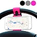 Produktbild MPG Lenkrad Handyhalterung, Auto KFZ Handy Halterung, Smartphone Lenkrad Halter, Pink