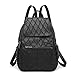 Produktbild RJW Hochwertiger Lederrucksack Für Damen Rucksack Schaffell/Weicher Lederreiserucksack Mit Großer Kapazität Elegant