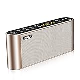 【Tragbarer Bluetooth Speaker für jede Gelegenheit 】Die mobile Soundbox eignet sich perfekt für für Outdoor, Auto, Party.