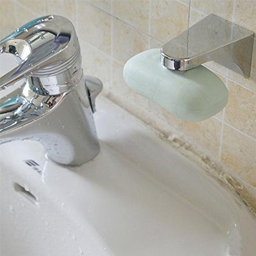 Preisvergleich Produktbild Magnetischer Seifenhalter Seifenschale Metall Badezimmer platzsparend