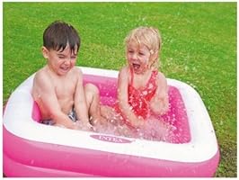 Intex Babypool Play Box Pool, Farblich Sortiert, 85 x 85 x 23 cm, Sortierte Farben
