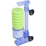 Yutiny Aquarium Filter Biochemical Sponge Filter Fish Tank Oxygen Pump Filter Sponge Aquarium Water Filter Media(XY-2881)