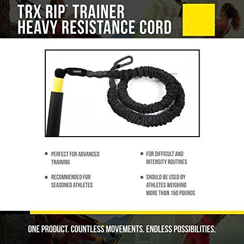 TRX Seil mit hohem Widerstand für TRX Rip Trainer, Schwarz - 2