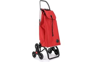 Carro Rolser I-MAX MF 6 Ruedas Sube Escaleras Plegable - Rojo