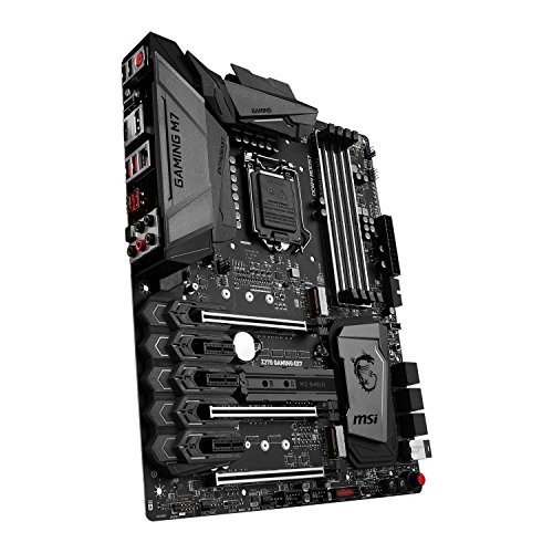 MSI Z270 Gaming M7 - Placa Base Entusiasta (Chipset Intel Z270, Mystic Light, DDR4 Boost, Steel Armor, Intel LAN, Audio Boost 4 Pro, M.2 Shield, VR Ready, Military Class V)