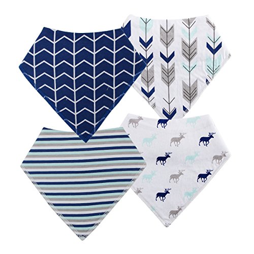 4er Baby Dreieckstuch Lätzchen Spucktuch Mit Druckknöpfen Multifunctional, von Future Founder - 2