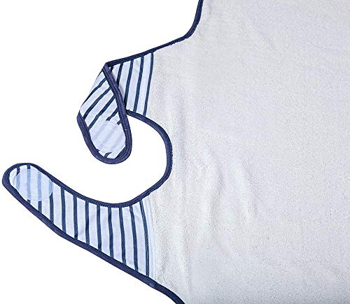 Baby-To-Love Baby Towel (Blue Stripes)