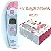 Baby Thermometer,AsscomÂ® Ear thermometer for Baby Child infant Adult - digital body Temperature Thermometer - Infrared From the Forehead or By Insertion in the Ear - For Babies Adults Children High Accuracy Multi - function Clinical Thermometers - Also Ideal for Basal Temperature Readings - Stores 20 Last Temperatures Taken |100% Clinically Proven to Be Highly Accurate|This High Quality.