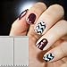 16 Packs French Style Manicure Nail Art Tips Sticker DIY Beauty Makup Decoration