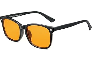 Cyxus Occhiali Gaming Luce Blu Uomo Donna per Gamer PC TV Tablet Unisex 8082