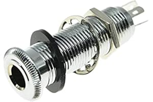 Dopro - Gatos de salida para bajo de guitarra estéreo de cobre de 1/4 pulgadas con 4 clavijas estéreo o mono Jack