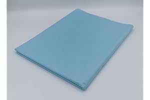 ODL Packaging Ltd Lot de 100 feuilles de papier de soie coloré 50 x 75 cm bleu bébé