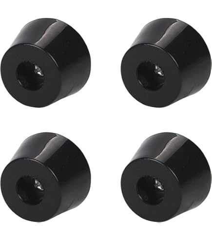 Sourcing Map Lot De 4 Embouts Ronds En Caoutchouc De 35 Mm | FindTheDeal