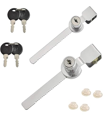Defender Security U 9887 Flip Action Door Lock - Reversible Brass Privacy Lock, Prime-Line