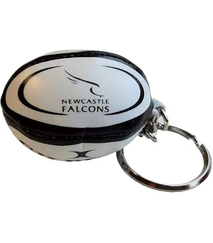 Portachiavi Pallone Gilbert Metro Racing (25 Mm) - Pallone Da Rugby In Miniatura
