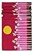 Produktbild Lashuma Strandtuch Mykonos | rotes Duschhandtuch | Liegestuhl Handtuch | Strandhandtuch 100% Baumwolle | 75 x 150 cm