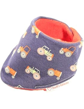 Verstellbares Dreieckstuch Traktor rot mit wärmenden Fleece