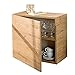 Produktbild Moderner Design CUBE Eiche natur Hängewürfel made in Italy Würfel Hängeschrank Schrank
