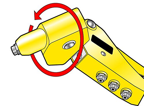 Stanley Blindnietzange mit rechtwinkligem Kopf, automatischer Ausstoß, Ø2/3/4/5mm Stahl-und Aluminiumnieten 6-MR77 - 2