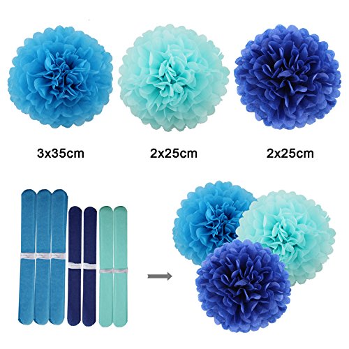 Pompoms Dekoration Set - 2