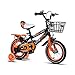 Produktbild Kinderfahrräder 2-3-4-6-7-8 Jahre alt Baby 12-14-16-18 Zoll Kinderwagen 3C Zertifizierung Kind Auto ( Color : Orange , Size : 16 inches )