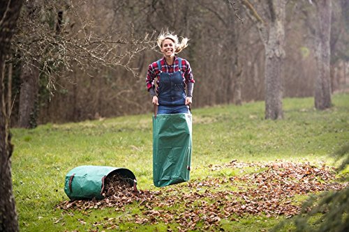 mgc24 3er-Set Gartensack 272 Liter für Laub und Grünschnitt | Laubsack, Gartenabfall, Grünabfall | 150 g/m² - 3
