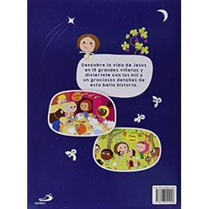 La vida de Jesús en imágenes: Para los más pequeños (Pequelibros bíblicos infantiles) - 9788428551458