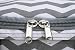 Miracle Products Buggy Organiser (Chevron Grey/White)