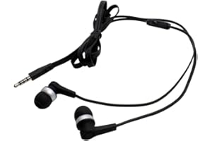 P4A Écouteurs Intra-Auriculaires avec Micro pour Crosscall Core-X4, 3,5 mm Jack