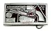 Produktbild Pistole Gürtelschnalle - Marine Colt Revolver - Authentische Dragon Designs Markenprodukt