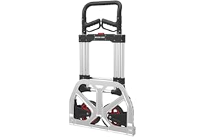 MAGNA CART Magnacart Faltbare Sackkarre - Tragfähigkeit bis zu 200KG - Transportwagen - 60 x 9 x 102 cm - Leichtes Aluminium