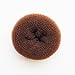iLuLu Beauty 1 Piece Hair Styling Mesh Chignon Bun Shapers Brown Color Medium Size (7-8cm Diameter)